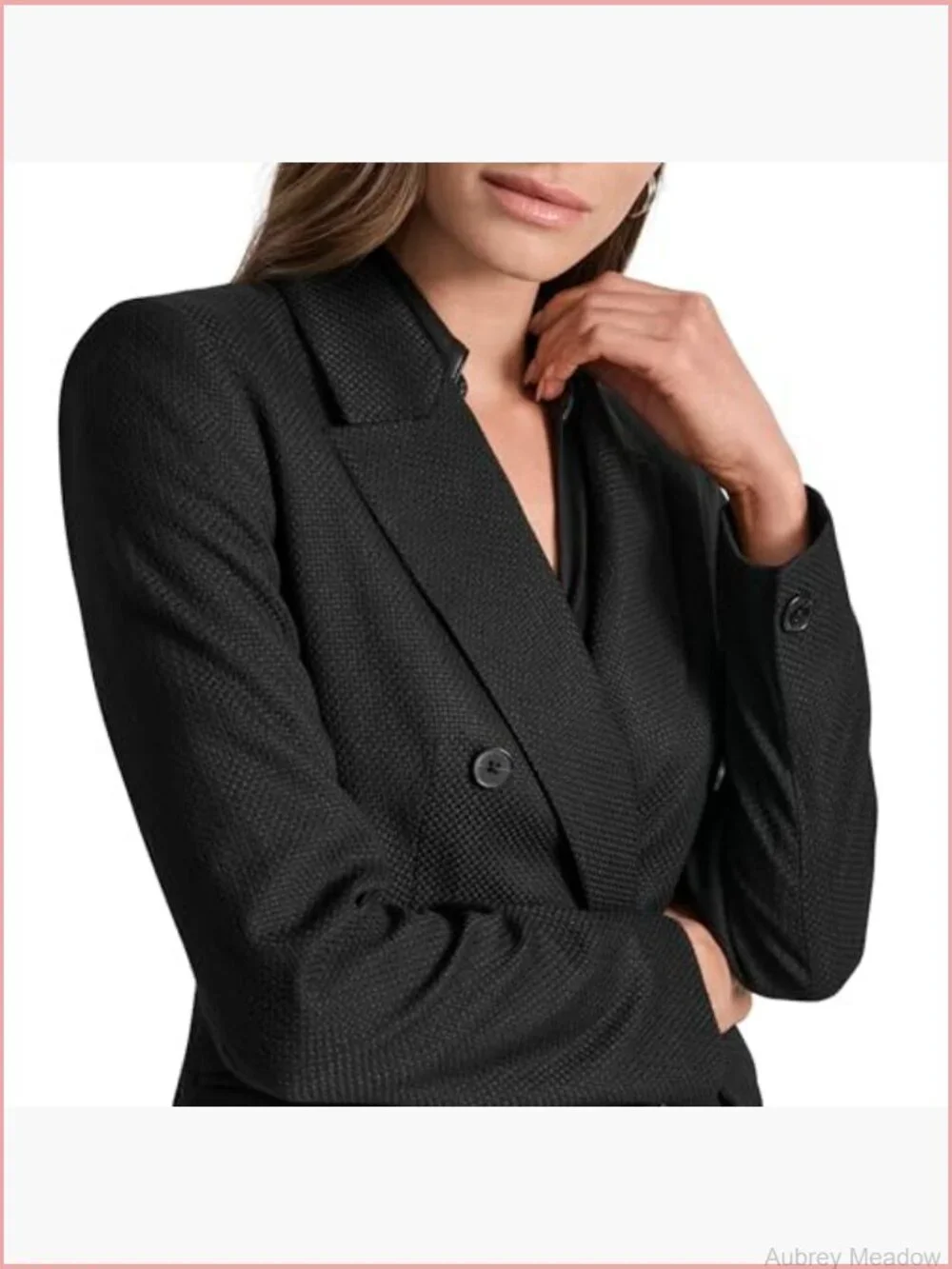 Long Sleeve Collared Blazer Jacket Women's Sport Coat